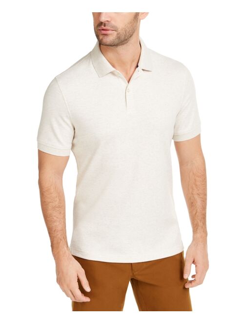 Club Room Men's Soft Touch Interlock Polo, Created for Macy's