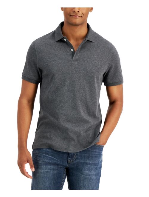 Club Room Men's Soft Touch Interlock Polo, Created for Macy's