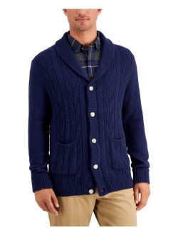 Men's Chunky Shawl Collar Cardigan, Created for Macy's