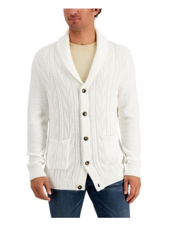 Men's Chunky Shawl Collar Cardigan, Created for Macy's