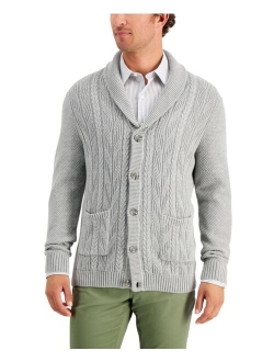 Men's Chunky Shawl Collar Cardigan, Created for Macy's