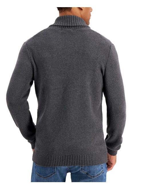 Club Room Men's Chunky Shawl Neck Sweater, Created for Macy's