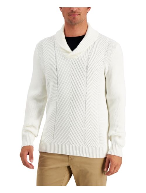 Club Room Men's Chunky Shawl Neck Sweater, Created for Macy's