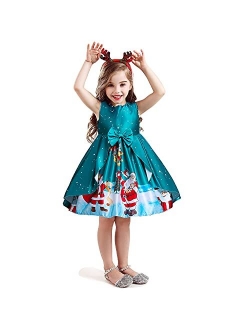 TTYAOVO Girls Lace Embroidered Dress Princess Birthday Party Wedding Gown