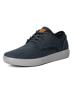 Men's Canvas Fashion Sneakers-Casual Walking Shoes