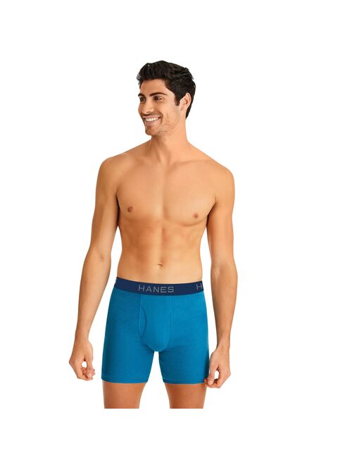 Men's Hanes Ultimate® 5-pack Exposed Waistband Boxer Brief