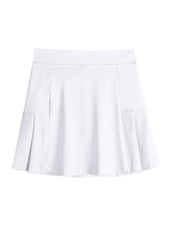 Girl's Sport Skirts with Shorts Athletic Pleated Skort Colorful Performance Skorts