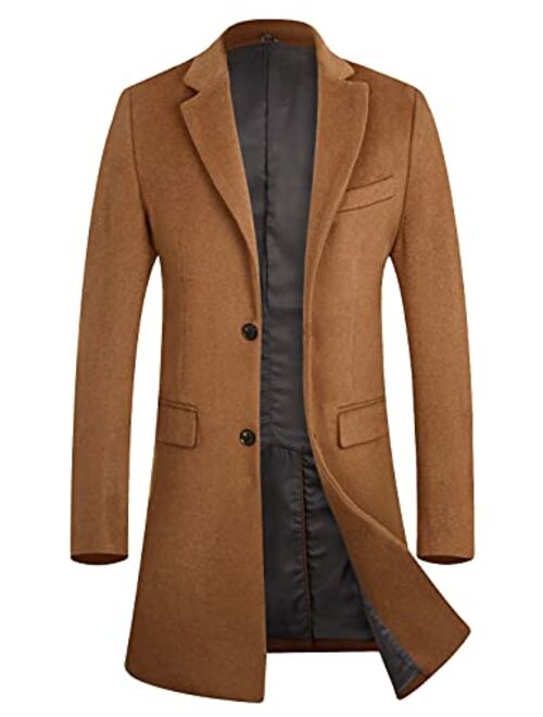 APTRO Stylish Wool Trench Coat Top Coat Premium Winter Business Suits