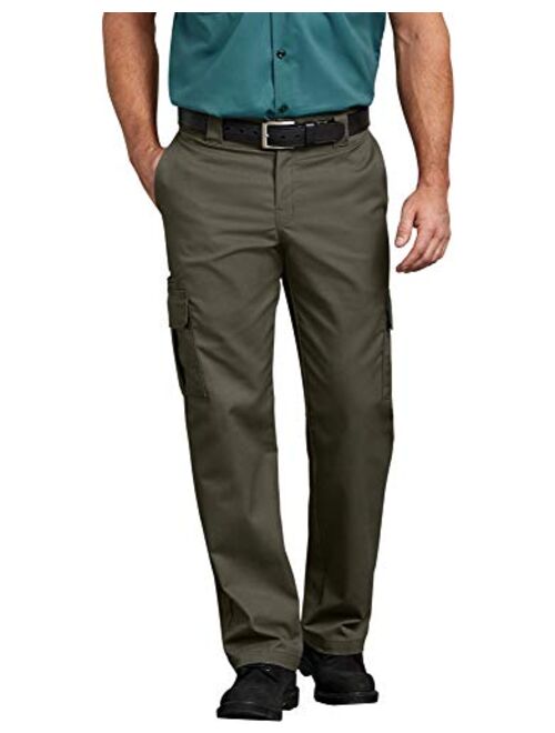 dickies men's regular straight stretch twill cargo pant