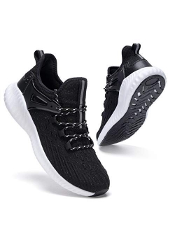 Men's Slip On Tennis Shoes - Athletic Walking Casual Non-Slip Sneakers