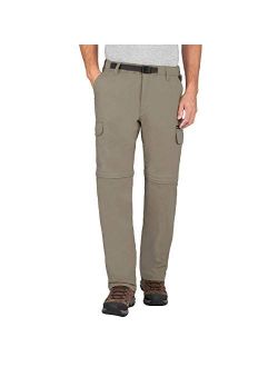 BC Clothing Mens Lightweight Convertible Stretch Cargo Pants & Shorts