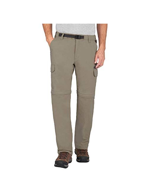 BC Clothing Mens Lightweight Convertible Stretch Cargo Pants & Shorts