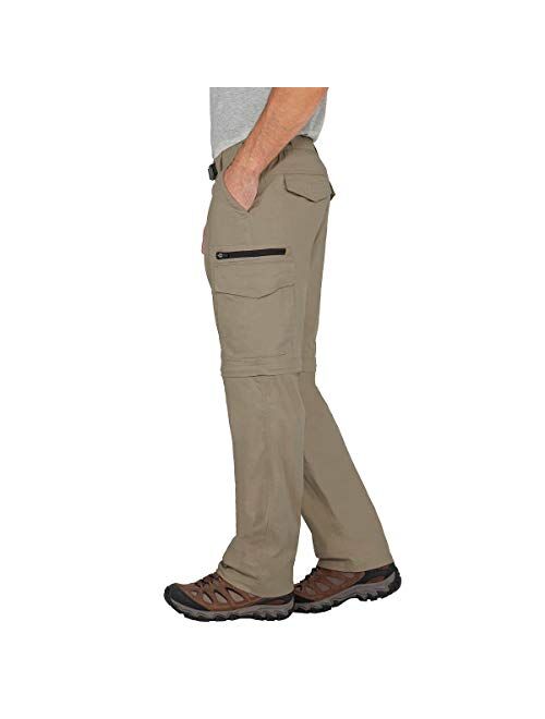 BC Clothing Mens Lightweight Convertible Stretch Cargo Pants & Shorts