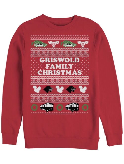 Fifth Sun Men's National Lampoon Christmas Vacation Griswold Sweatshirt