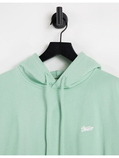 Pull&Bear overdye hoodie in green - part of a set