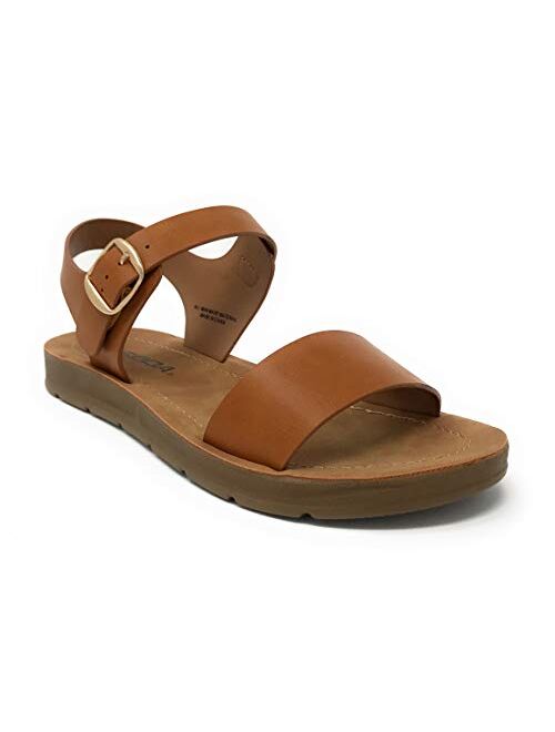 Soda Women's Strappy Flat Sandals