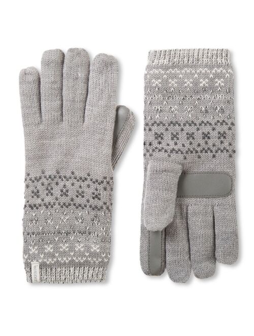 Women's isotoner Water-Repellent Elongated Birdseye Gloves