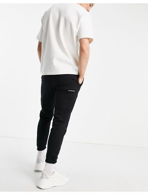 Pull&Bear jogger in black