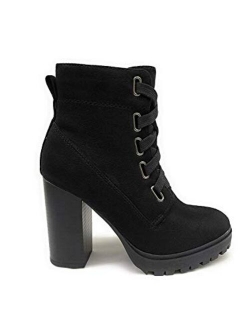 womens Chunky Platform Heels