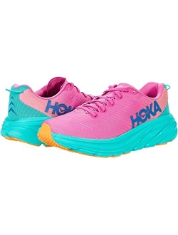 Hoka Women's Rincon 3 Road Running Shoe, Plein Air/Orchid Hush