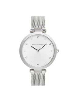 Women's Quartz Watch with Stainless Steel Strap, Silver, 13 (Model: 2200299)