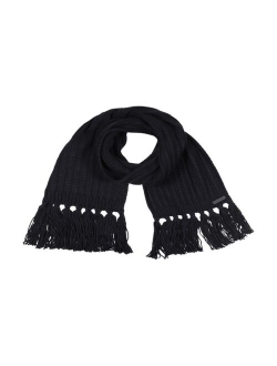 Women's Ribbed Fringe Scarf