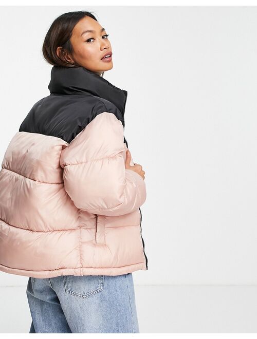 Pull and clearance bear pink coat