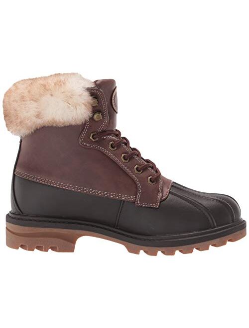 Lugz Women's Mallard Fur Classic 6-inch Duck Toe Memory Foam Chukka Fashion Boot Combat