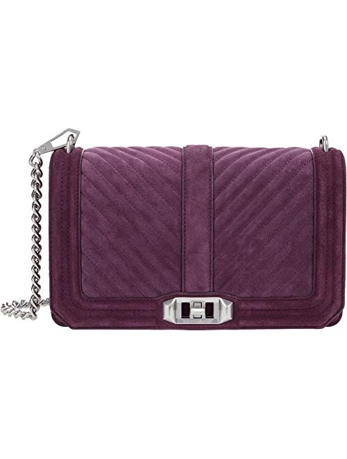 Rebecca Minkoff Chevron Quilted Love Crossbody