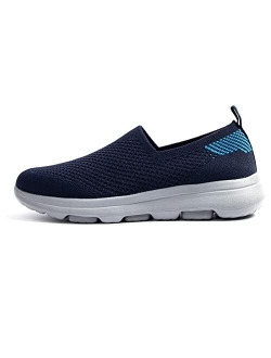 Women's Walking Shoes Lightweight Slip On Travel Sneakers