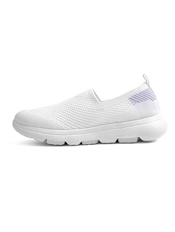 Women's Walking Shoes Lightweight Slip On Travel Sneakers