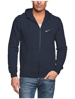 Men's Club Swoosh Full Zip Fleece Hoodie