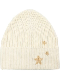 Embroidered Peak Beanie