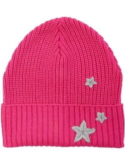 Embroidered Peak Beanie