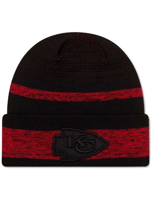 New Era Kansas City Chiefs 2021 Sideline Tech Cuffed Knit Hat