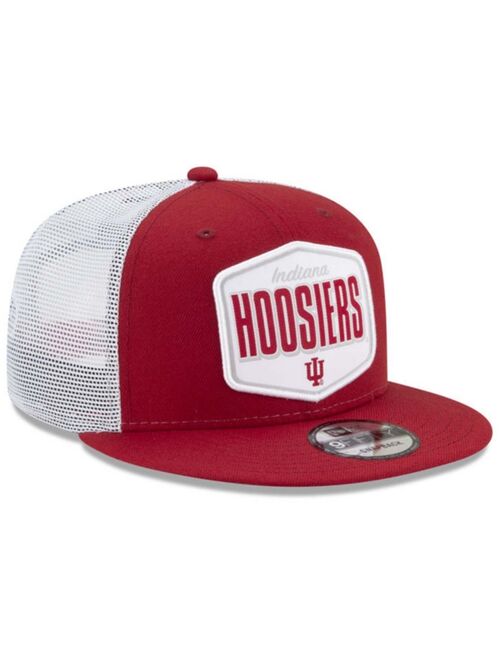 New Era Indiana Hoosiers Patch Mesh Snapback Cap