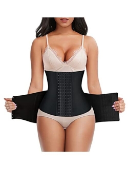 RDSIANE 2 in 1 Postpartum Belly Wrap Girdle C-section Recovery Belly Belt Pelvis Belt Waist Trainer Tummy Control for Women