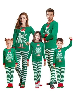 Family Matching Christmas Pajamas Sleepwear Set