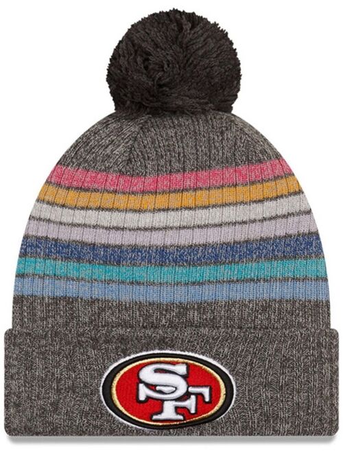 New Era Women's San Francisco 49ers 2021 Crucial Catch Pom Knit Hat