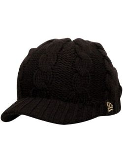 Women's Black New Orleans Saints Arctic Blast Cable Cadet Beanie