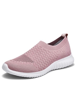 Women's Athletic Walking Shoes Casual Mesh-Comfortable Work Sneakers