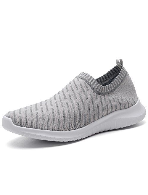 TIOSEBON Women's Athletic Walking Shoes Casual Mesh-Comfortable Work Sneakers