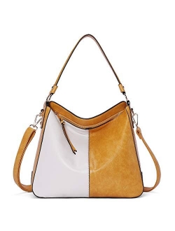 Purses and Handbags for Women Leather Hobo Tote Fashion Ladies Crossbody Large Bucket Shoulder Bag