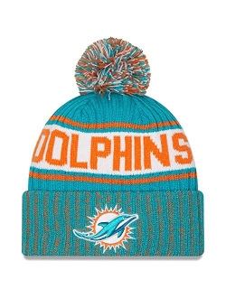 Men's NFL Marl Cuffed Knit Hat with Pom