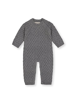 Layette Baby Cable Knit Sweater Romper