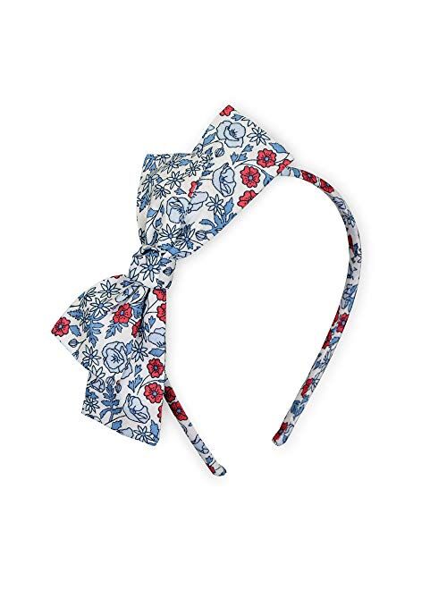 Hope & Henry Girls' Structured Bow Headband