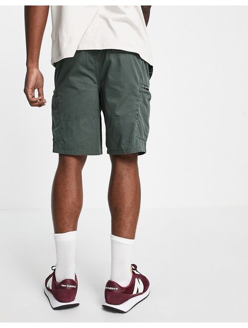 River Island cargo shorts in khaki