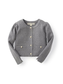 Girls Milano Stitch Cardigan Sweater