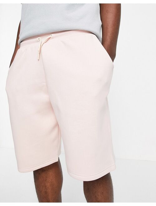 River Island oversized shorts in pink