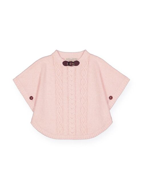 Hope & Henry Girls' Sweater Cape